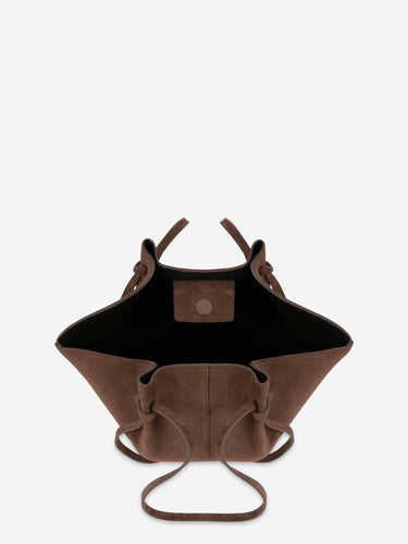 Yuzefi Mujer Barcelona Bolso Mochi Suede color Marrón Oscuro sku 812-000062 01 - Foto 3