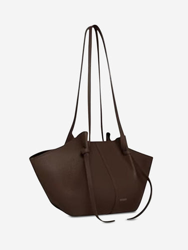 Yuzefi Mujer Barcelona Bolso Pebble Grain color Marrón Oscuro sku 812-000063 01 - Foto 3