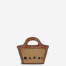 Marni Mujer Barcelona Bolso Tropicalia Rafia Mini color Marrón sku 812-000064 01 - Foto 1