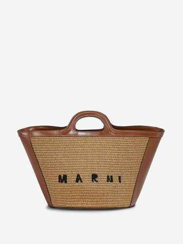 Marni Mujer Barcelona Bolso Tropicalia Rafia color Marrón sku 812-000065 01 - Foto 1