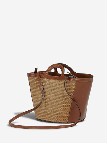 Marni Mujer Barcelona Bolso Tropicalia Rafia color Marrón sku 812-000065 01 - Foto 3