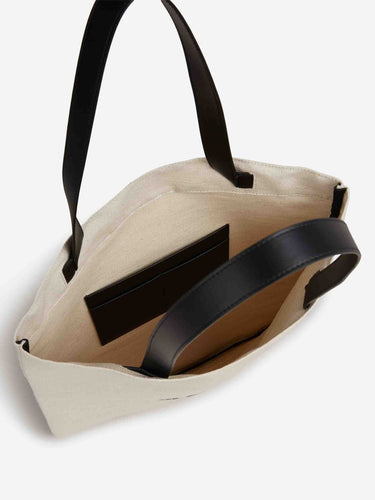 Jil Sander Mujer Barcelona Bolso Tote Book color Beige sku 812-000066 01 - Foto 4