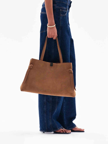 Yuzefi Mujer Barcelona Bolso Maxi Gyoza Tote color Camel sku 812-000078 01 - Foto 3