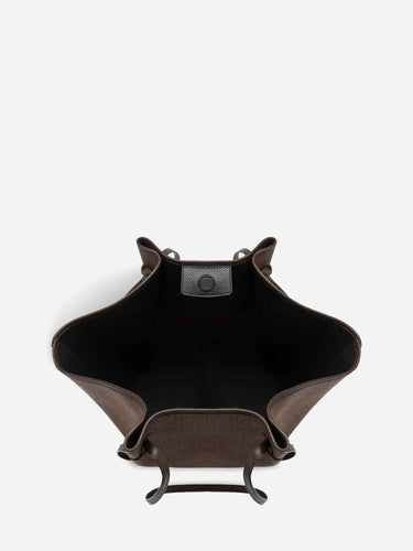 Yuzefi Mujer Barcelona Bolso Maxi Large Mochi color Marrón Oscuro sku 812-000082 01 - Foto 3