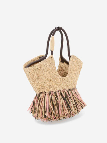 Zimmermann Mujer Barcelona Bolso Goldentime Rafia color Rafia sku 812-000092 01 - Foto 3