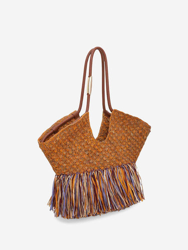 Zimmermann Mujer Barcelona Bolso Goldentime Rafia color Rafia sku 812-000093 01 - Foto 3