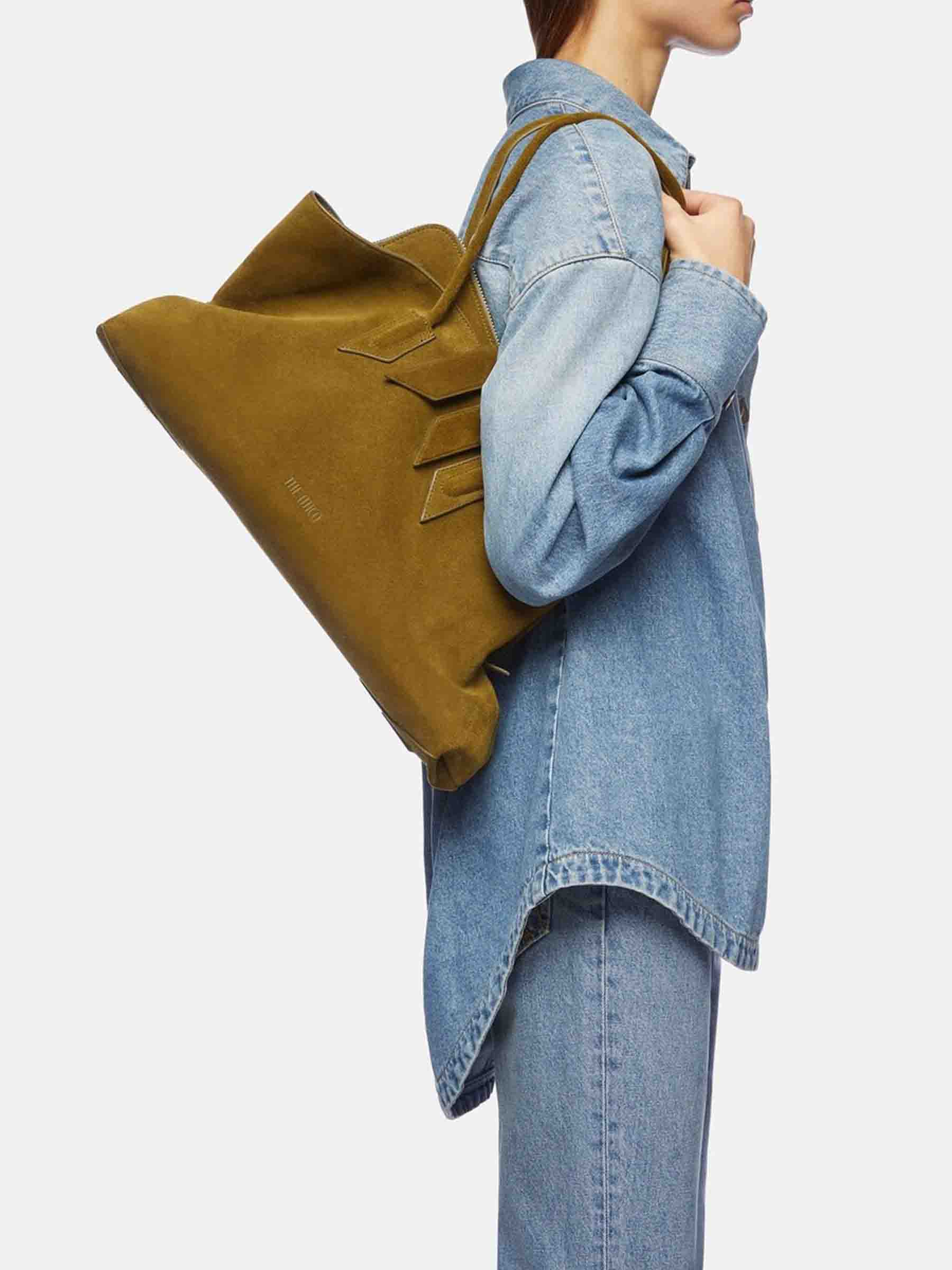 The Attico Mujer Barcelona Bolso La Passeggiata Medium color Verde Militar sku 812-000095 01 - Foto 2