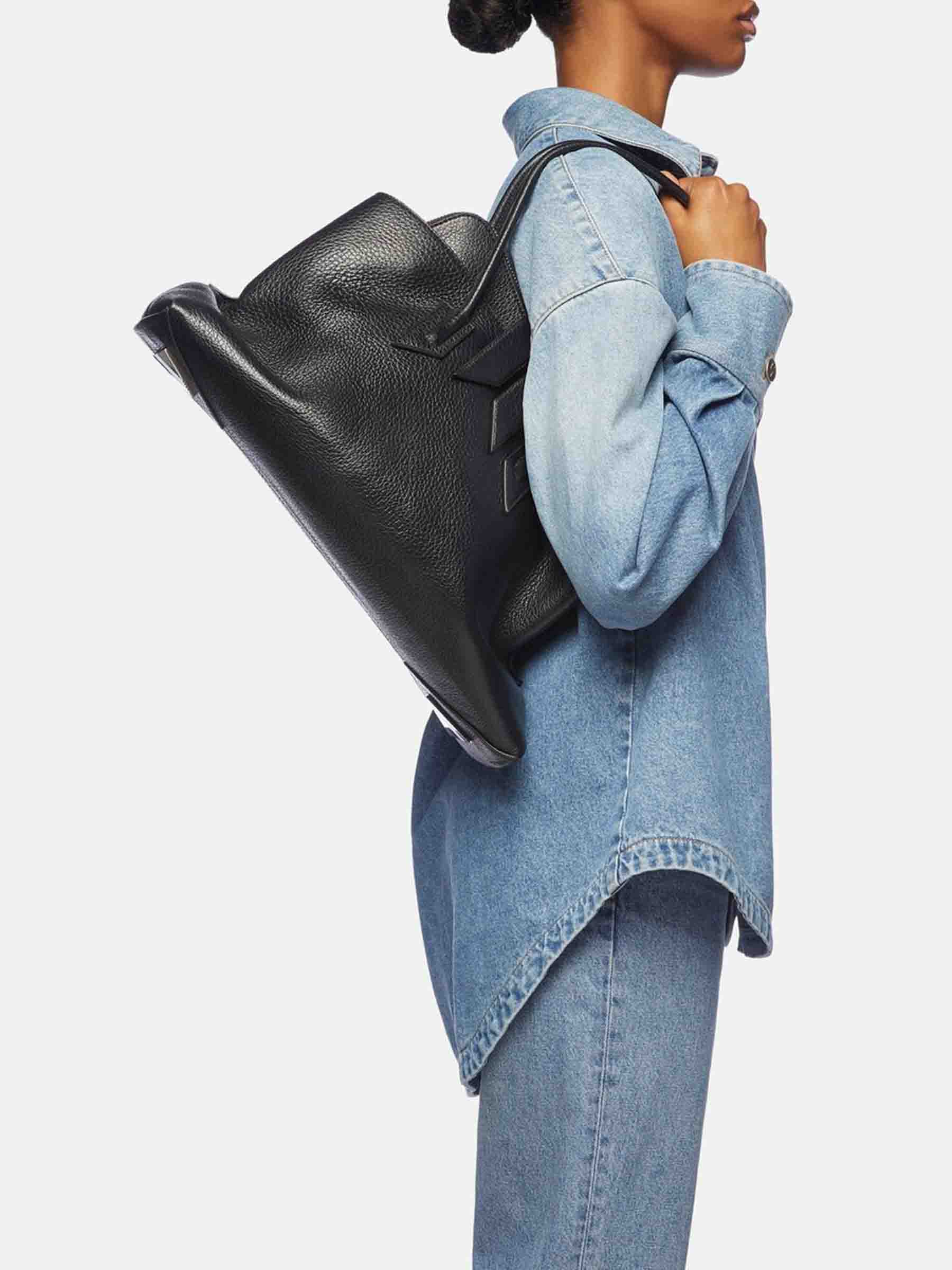 The Attico Mujer Barcelona Bolso La Passeggiata Medium color Negro sku 812-000096 01 - Foto 2