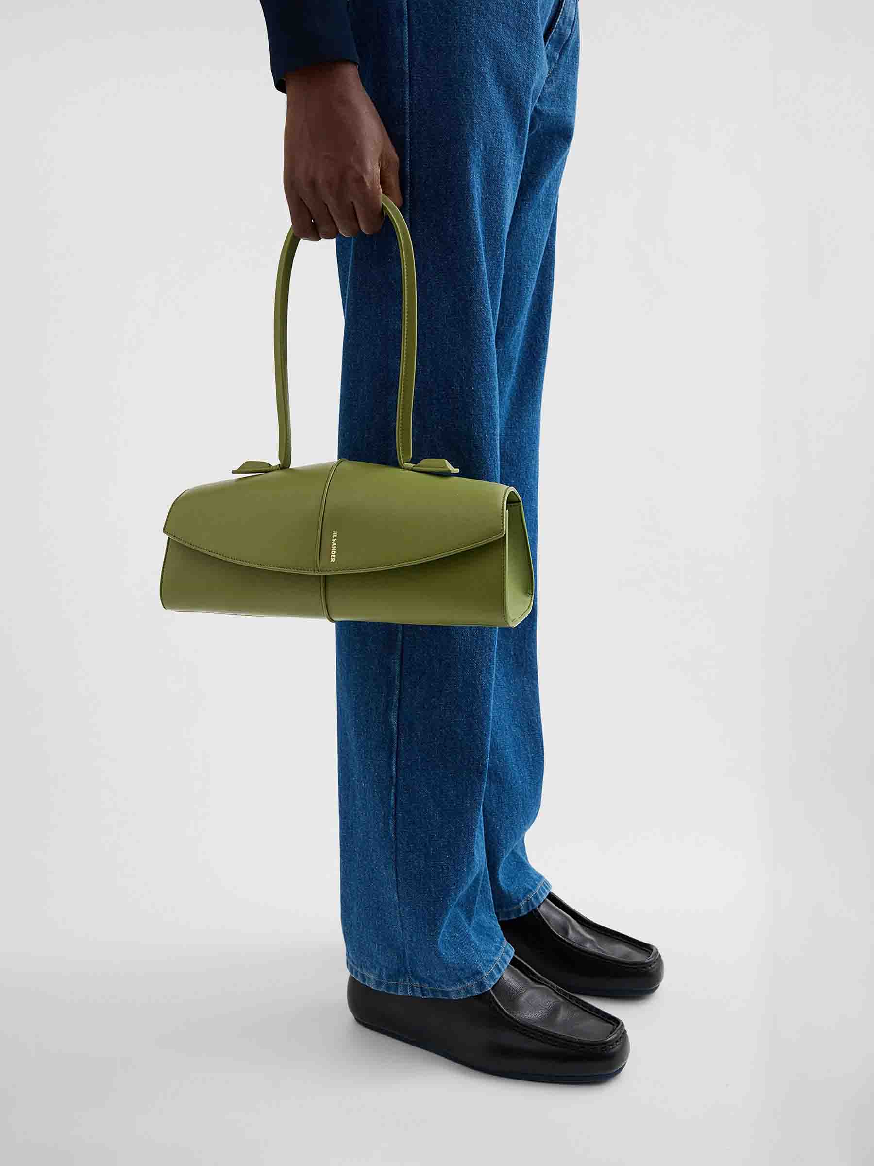 Jil Sander Mujer Barcelona Bolso Hombro Linea color Verde sku 812-000104 01 - Foto 2