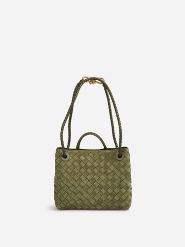 Bottega Veneta Mujer Barcelona Bolso Andiamo Small color Verde Militar sku 812-000115 01 - Foto 3