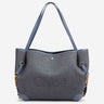 Chloé Mujer Barcelona Bolso Clover Doble Asa color Azul Índigo sku 812-000120 02 - Foto 1