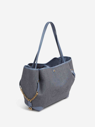Chloé Mujer Barcelona Bolso Clover Doble Asa color Azul Índigo sku 812-000120 02 - Foto 2