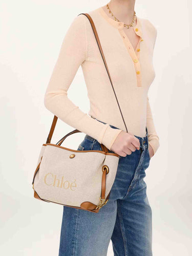 Chloé Mujer Barcelona Bolso Medium Clover color Marrón sku 812-000121 01 - Foto 2