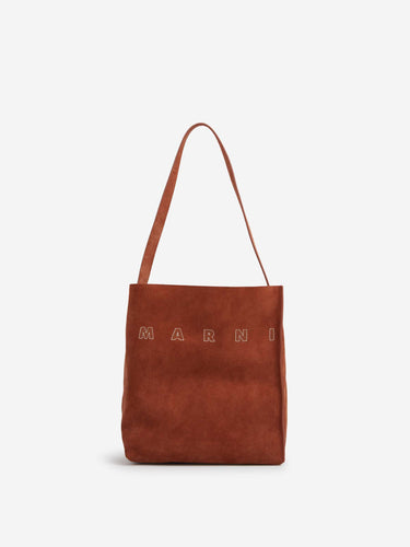 Marni Mujer Barcelona Bolso Tote Ante color Caramelo sku 812-000122 01 - Foto 1