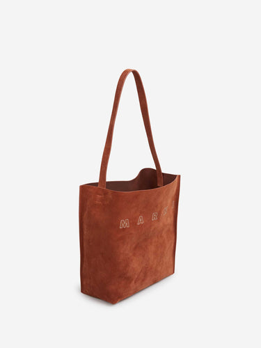 Marni Mujer Barcelona Bolso Tote Ante color Caramelo sku 812-000122 01 - Foto 2