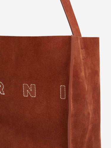 Marni Mujer Barcelona Bolso Tote Ante color Caramelo sku 812-000122 01 - Foto 5