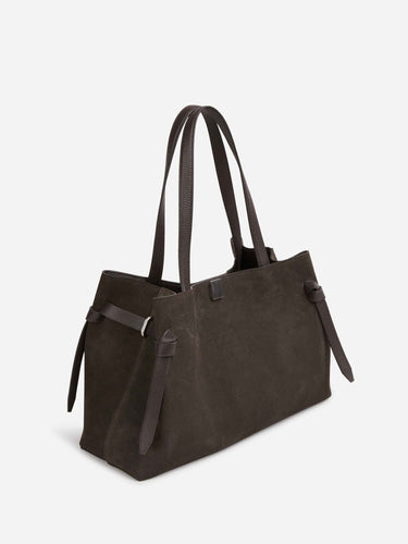 Yuzefi Mujer Barcelona Bolso Gyoza Tote color Marrón Oscuro sku 812-000123 01 - Foto 2
