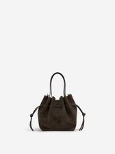 Yuzefi Mujer Barcelona Bolso Scallop Mini Tote color Marrón Oscuro sku 812-000124 02 - Foto 1