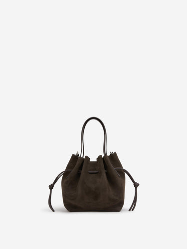 Yuzefi Hombre Barcelona Bolso Scallop Mini Tote color Marrón Oscuro sku 812-000124 02 - Foto 1