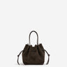 Yuzefi Hombre Barcelona Bolso Scallop Mini Tote color Marrón Oscuro sku 812-000124 02 - Foto 1