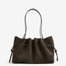 Yuzefi Mujer Barcelona Bolso Hombro Scallop color Marrón Oscuro sku 812-000125 01 - Foto 1