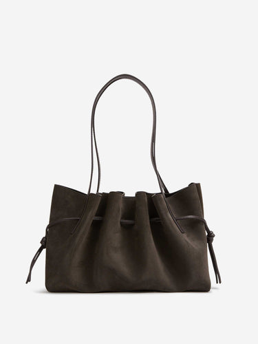 Yuzefi Mujer Barcelona Bolso Hombro Scallop color Marrón Oscuro sku 812-000125 01 - Foto 3