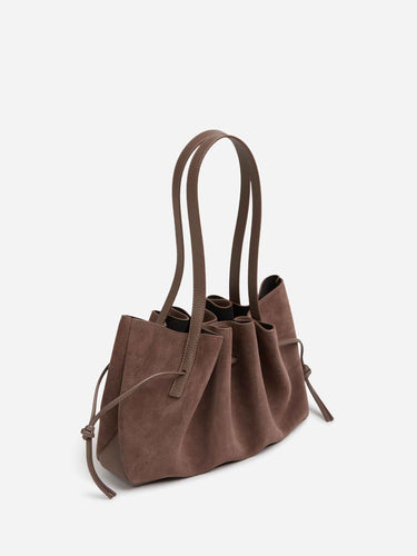 Yuzefi Mujer Barcelona Bolso Hombro Scallop color Marrón sku 812-000125 02 - Foto 2