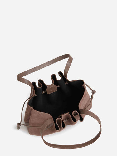 Yuzefi Mujer Barcelona Bolso Hombro Scallop color Marrón sku 812-000125 02 - Foto 4