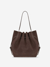 Yuzefi Mujer Barcelona Bolso Scallop Tote color Marrón sku 812-000126 02 - Foto 1