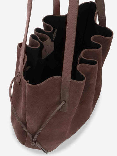 Yuzefi Mujer Barcelona Bolso Scallop Tote color Marrón sku 812-000126 02 - Foto 2