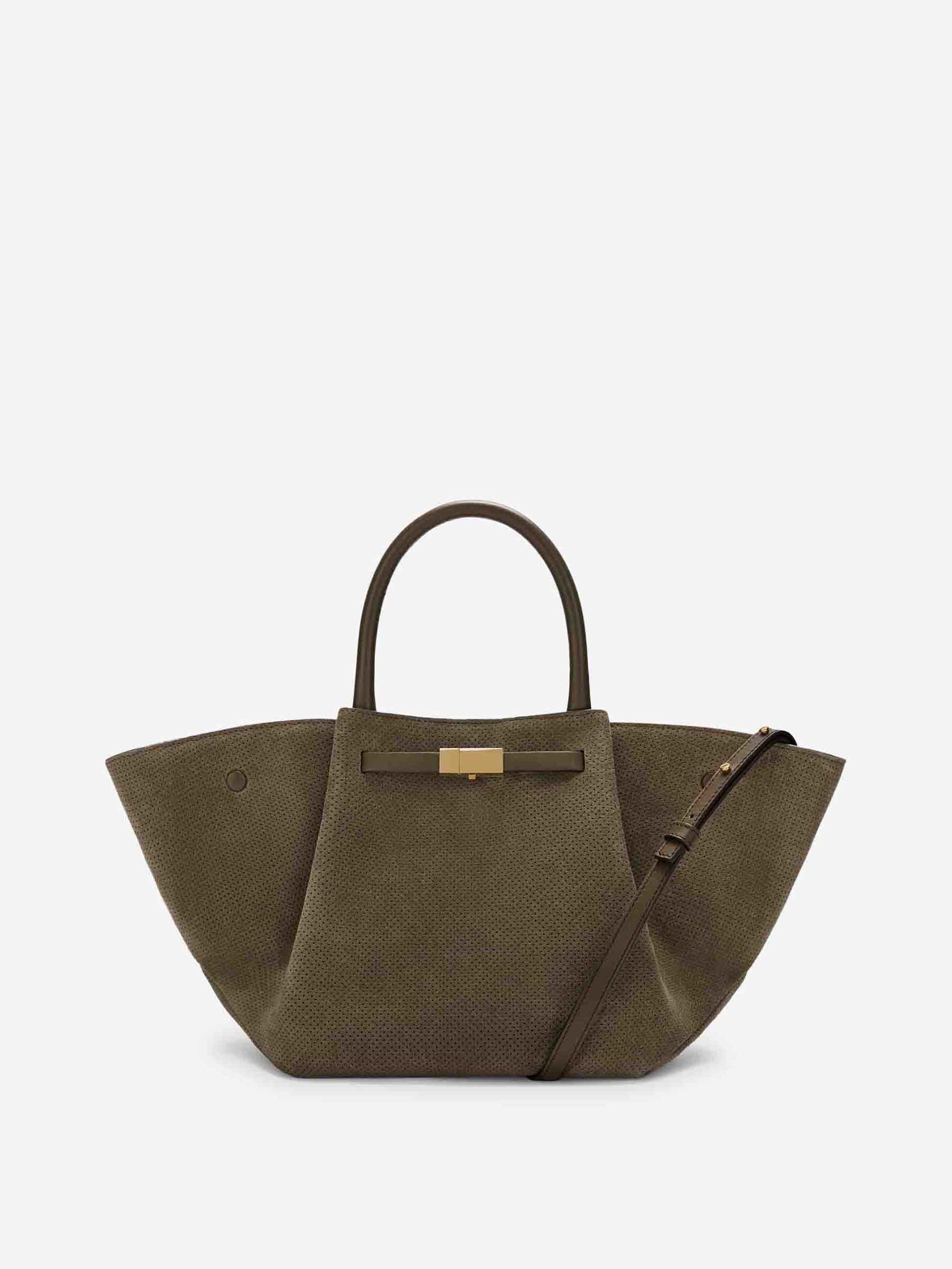 DeMellier Mujer Barcelona Bolso The Midi New York color Verde Militar sku 812-000127 01 - Foto 1