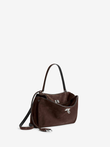 Balenciaga Hombre Barcelona Bolso Mano Rodeo color Marrón Oscuro sku 812-000134 03 - Foto 2