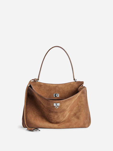 Balenciaga Mujer Barcelona Bolso Rodeo Medium color Camel sku 812-000135 01 - Foto 1