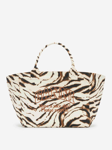Ganni Mujer Barcelona Bolso Tote Zebra color Estampados sku 812-000138 01 - Foto 1