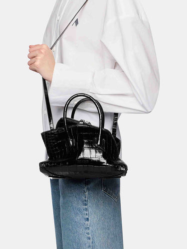 The Attico Mujer Barcelona Bolso La Passeggiata Mini color Negro sku 812-000141 01 - Foto 3
