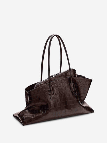 The Attico Mujer Barcelona Bolso La Passeggiata Medium color Marrón Oscuro sku 812-000143 01 - Foto 1