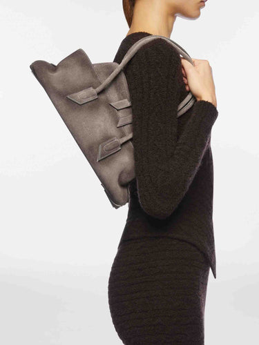 The Attico Mujer Barcelona Bolso La Passeggiata Small color Gris Piedra sku 812-000144 01 - Foto 2