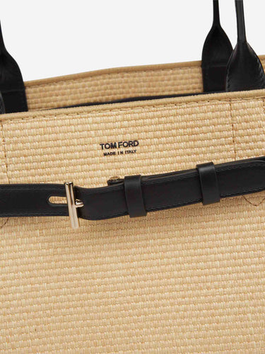 Tom Ford Mujer Barcelona Bolso Tote Medium Audrey color Amarillo Claro sku 812-000147 01 - Foto 5