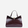 Jacquemus Mujer Barcelona Bolso Le Valérie Cocodrilo color Berenjena sku 812-000152 01 - Foto 1