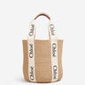 Chloé Mujer Barcelona Bolso Large Woody color Crema sku 812-000157 01 - Foto 1