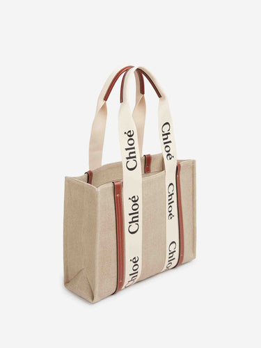 Chloé Mujer Barcelona Bolso Tote Woody color Camel sku 812-000159 01 - Foto 2