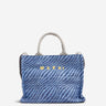 Marni Hombre Barcelona Bolso Tote Rafia color Azul sku 812-000162 01 - Foto 1