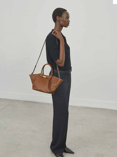 DeMellier Mujer Barcelona Bolso The Midi New York color Caramelo sku 812-000164 01 - Foto 4