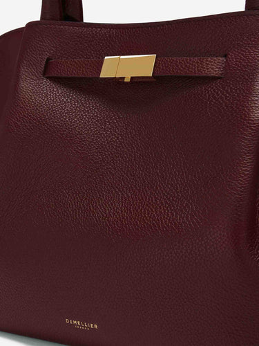 DeMellier Mujer Barcelona Bolso The Midi New York color Burdeos sku 812-000165 01 - Foto 4
