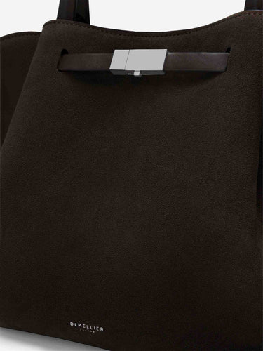 DeMellier Mujer Barcelona Bolso The Midi New York color Marrón Oscuro sku 812-000166 01 - Foto 4