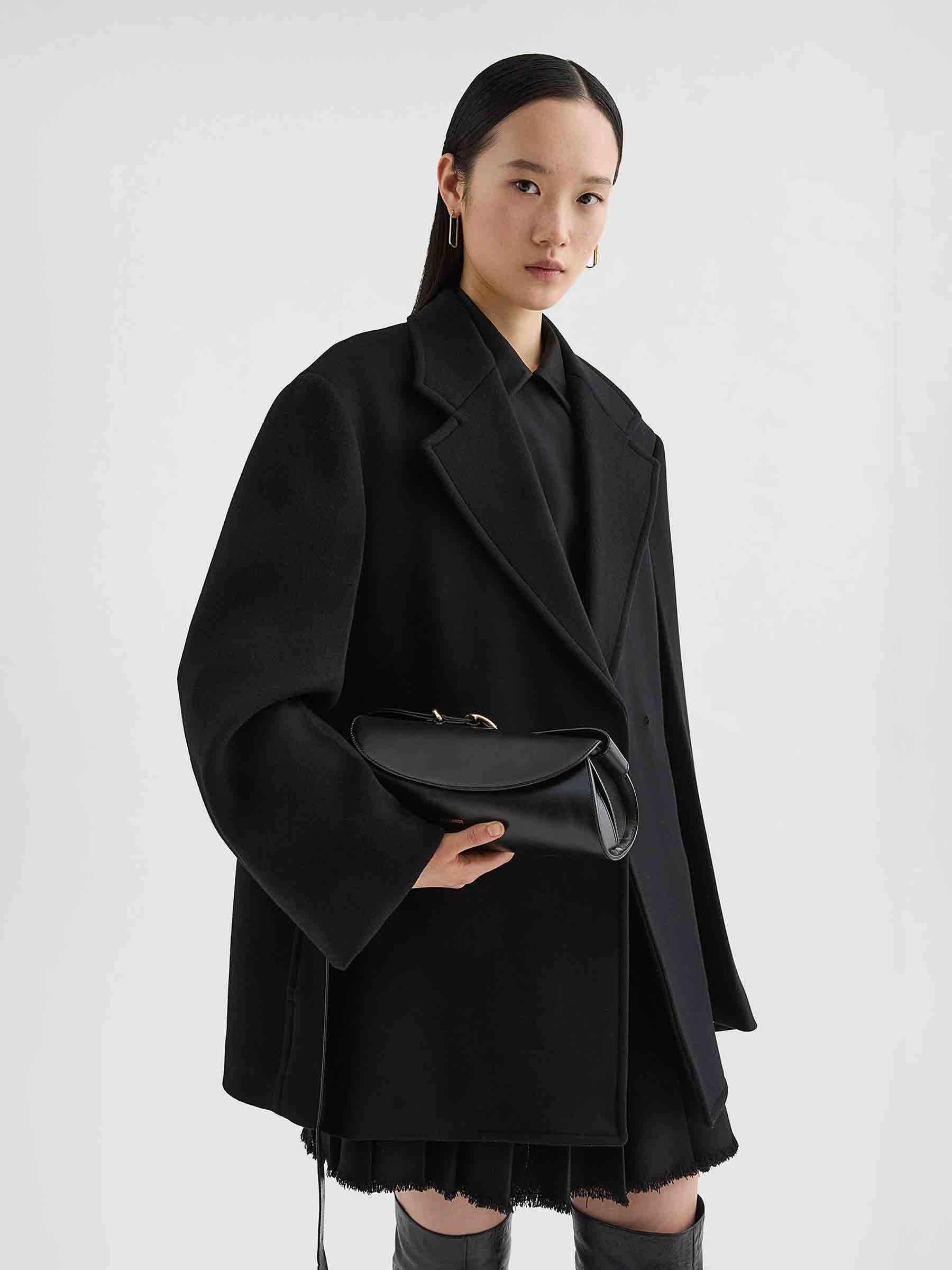 Jil Sander Mujer Barcelona Bolso Hombro Cannolo color Negro sku 814-000005 01 - Foto 2