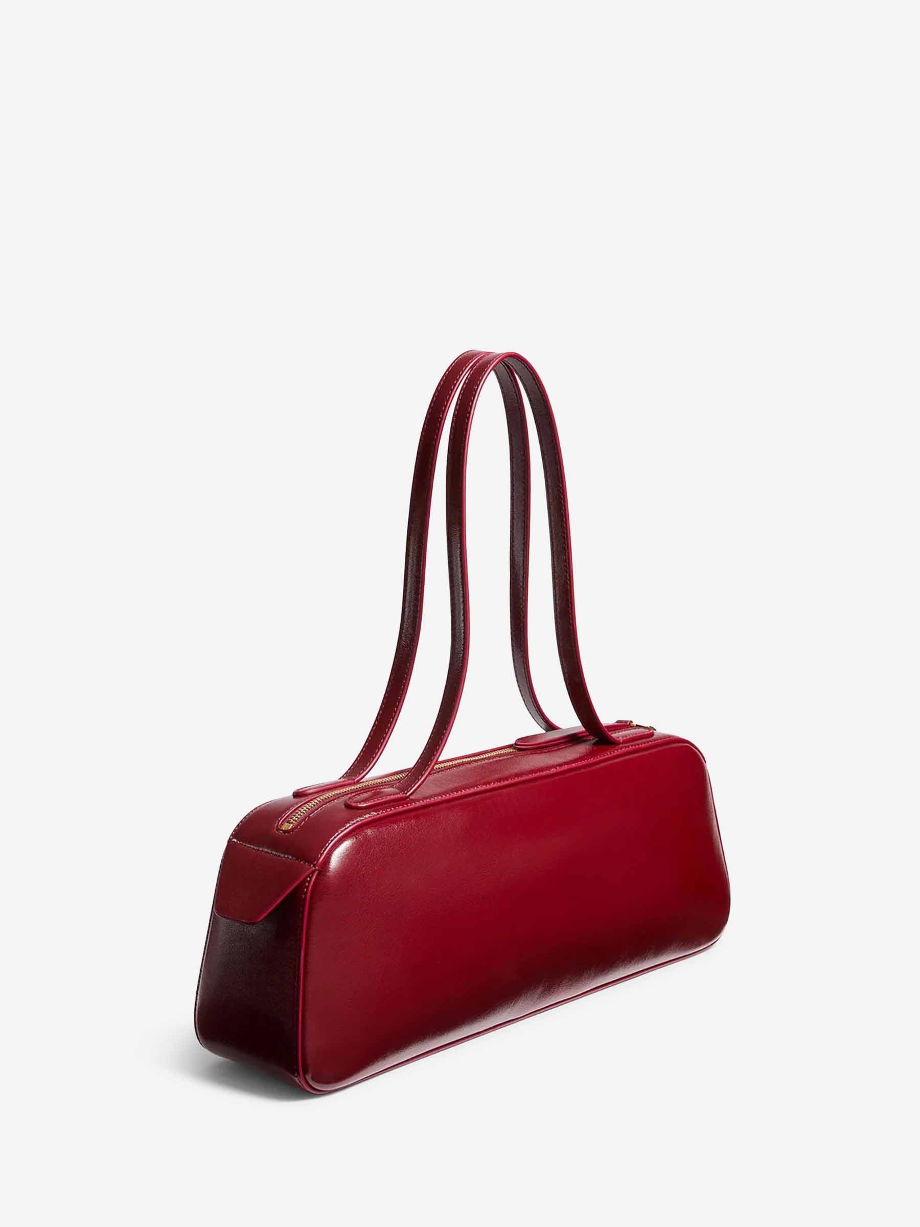Khaite Mujer Barcelona Bolso Hombro Simona color Burdeos sku 814-000006 01 - Foto 2