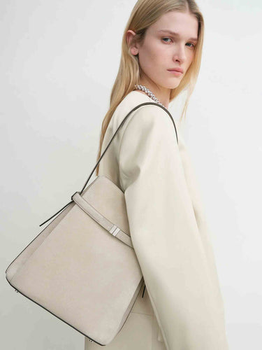 TOTEME Mujer Barcelona Bolso Ante Cinturó color Beige sku 814-000020 02 - Foto 2