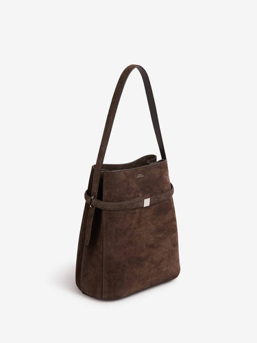 TOTEME Mujer Barcelona Bolso Ante Cinturón color Marrón Oscuro sku 814-000027 01 - Foto 2