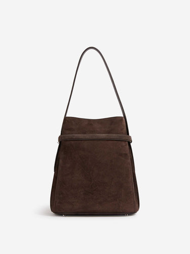 TOTEME Mujer Barcelona Bolso Ante Cinturón color Marrón Oscuro sku 814-000027 01 - Foto 3